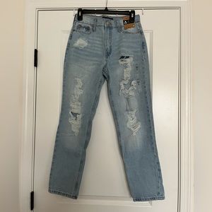 Aeropostale Ripped Mom Jeans